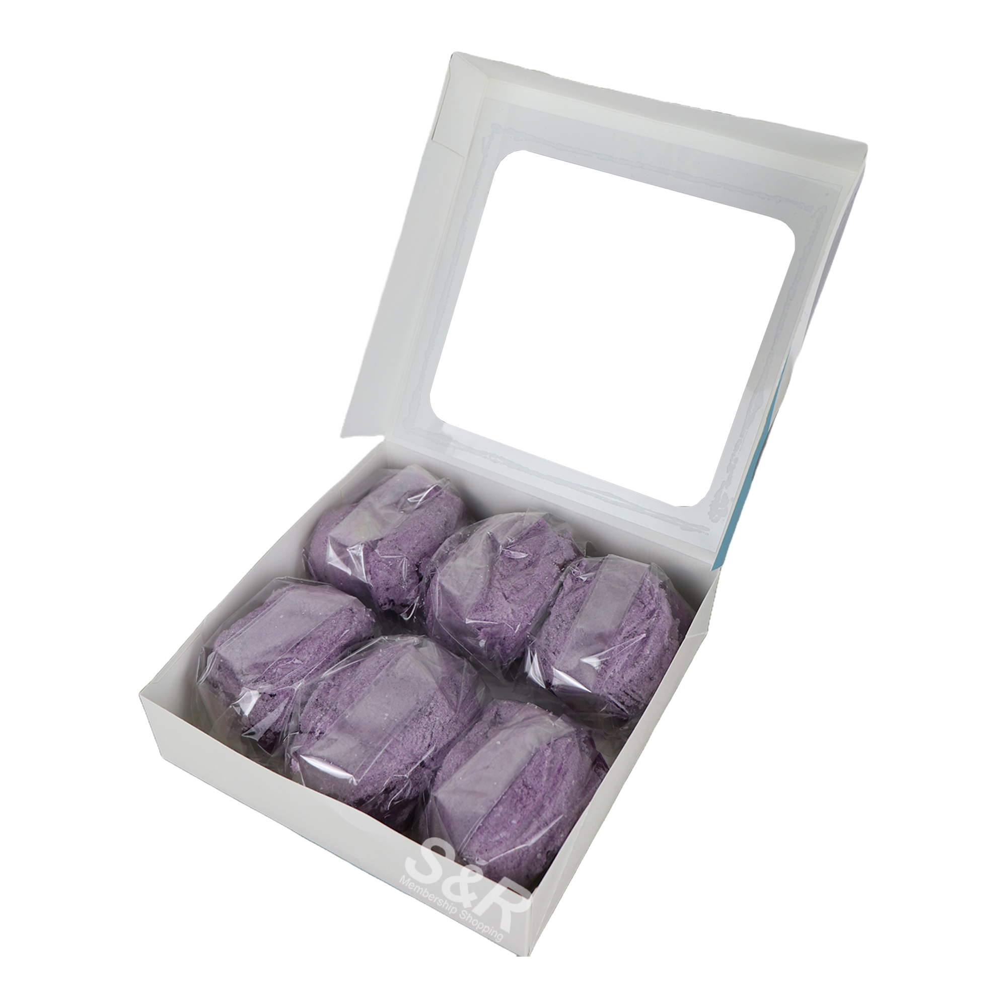 S&R Ube Cheese Bread 6pcs